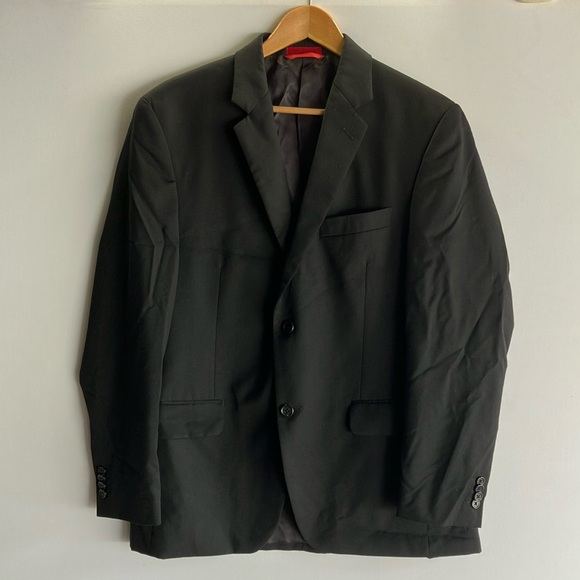 Macy’s Black Alfani Two Piece Suit